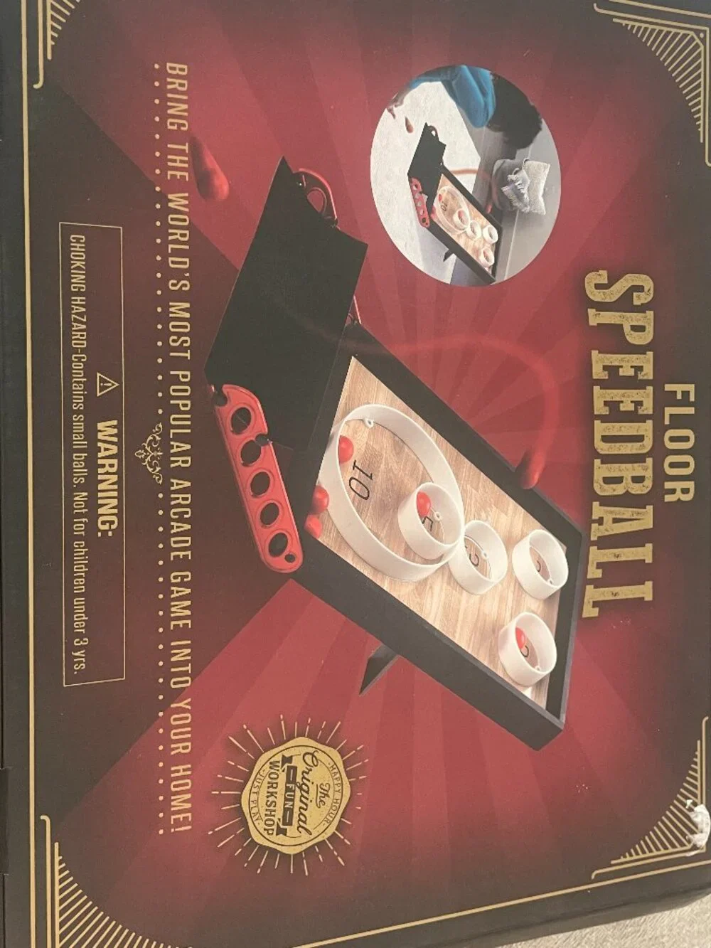 Floor Speedball Game The Original Fun Workshop Age 4+ NIB